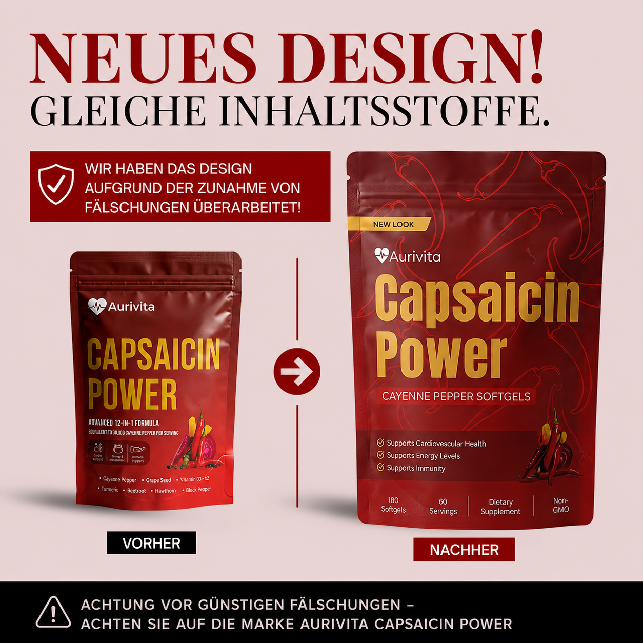 Aurivita Capsaicin Power